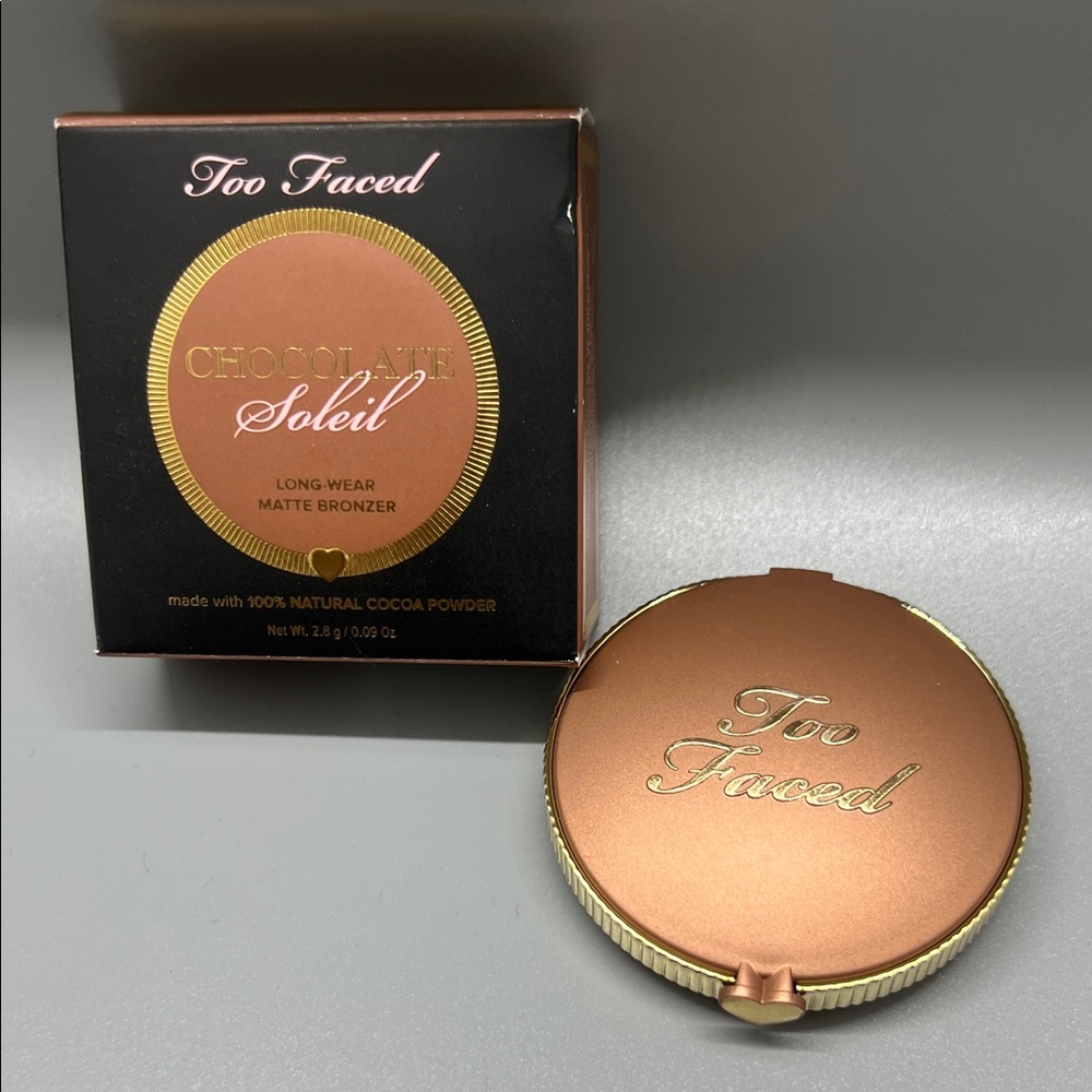 Too Faced Mini Chocolate Soleil Matte Bronzer - Rich Brown